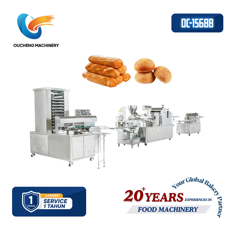 OC-1568B Lini Produksi Roti Otomatis Sepenuhnya
