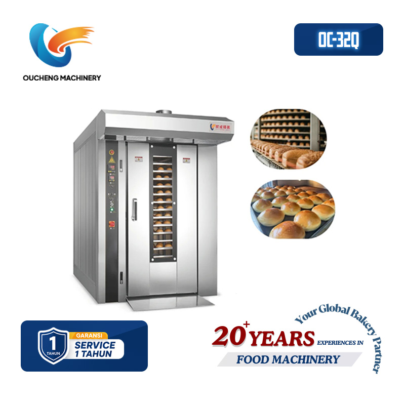 OC-32Q Oven Putar - Tipe Diesel, Gas & Listrik