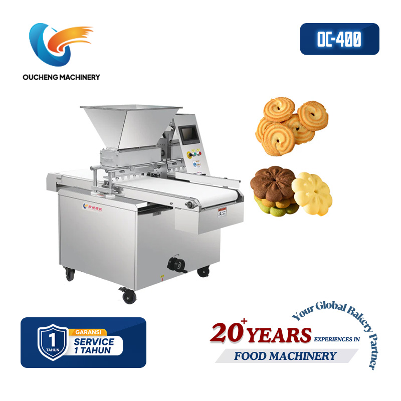 OC-400 Mesin Serbaguna untuk Kue Kering & Kue Bolu | Sistem Pengisian Adonan Multi-Nozzle untuk Kue Kering, Kue Cupcake & Kue Lembaran