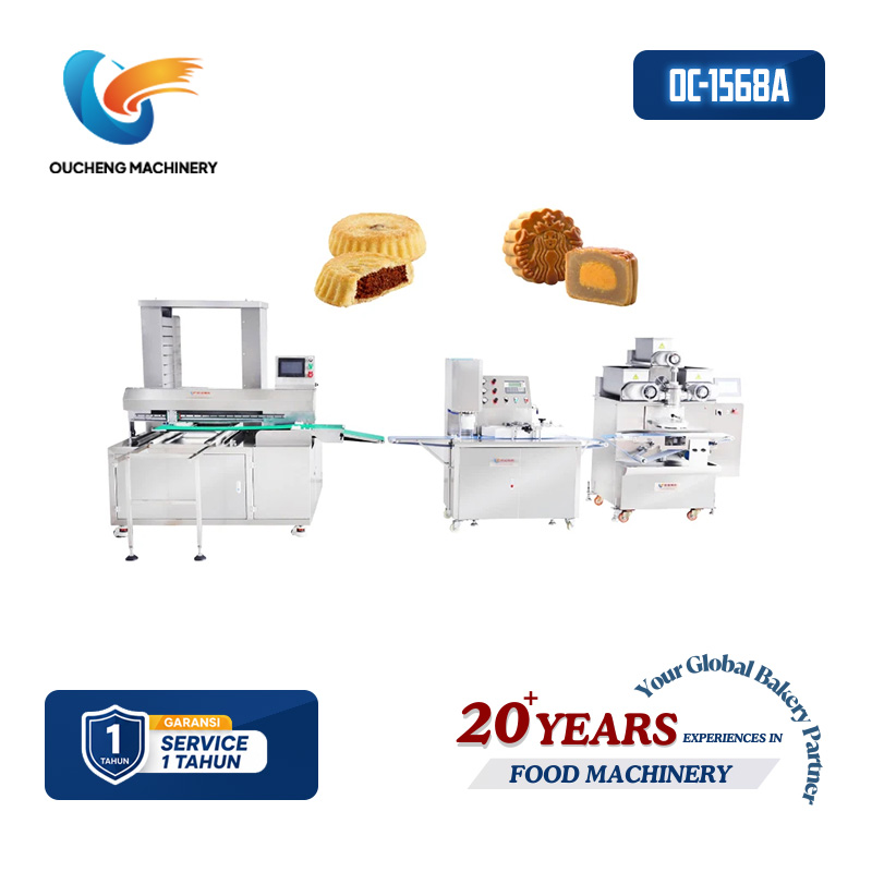 OC-1568A Jalur Produksi Kue Bulan & Maamoul Otomatis