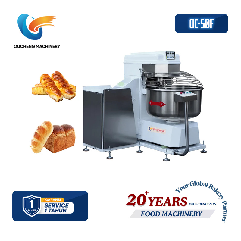 OC-50F Mixer Adonan Putar Silinder Otomatis