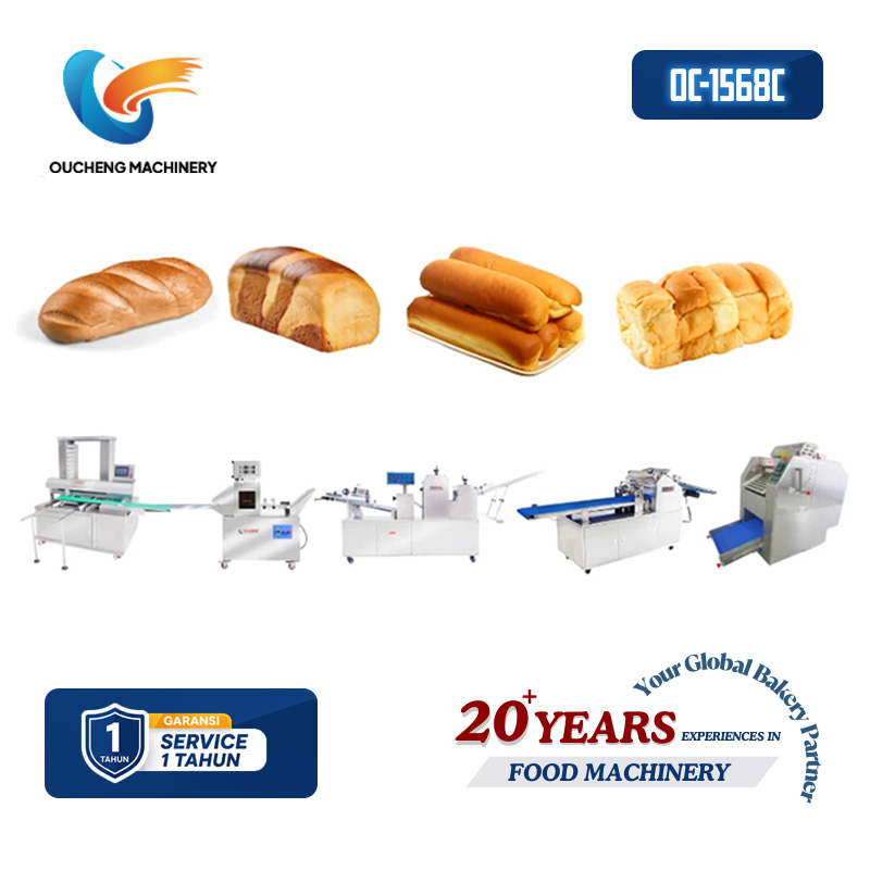 OC-1568C Jalur Produksi Baguette Prancis & Roti Eropa