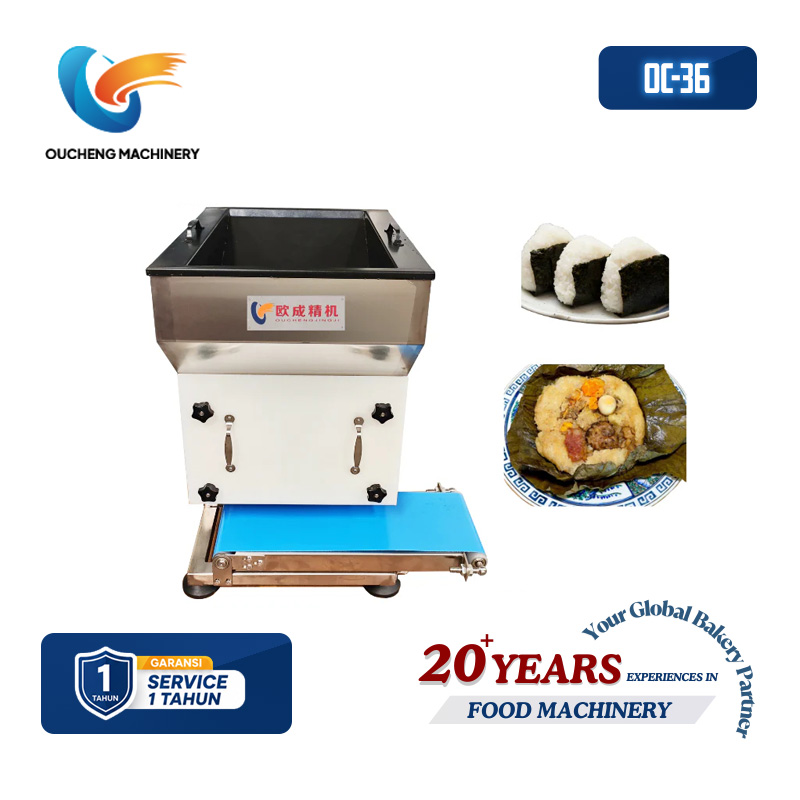 OC-36 Mesin Pembentuk Bola Nasi | Sistem Produksi Sushi & Onigiri Berkecepatan Tinggi