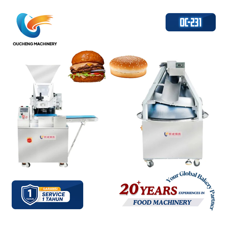 OC-231 Jalur Produksi Roti Burger Otomatis