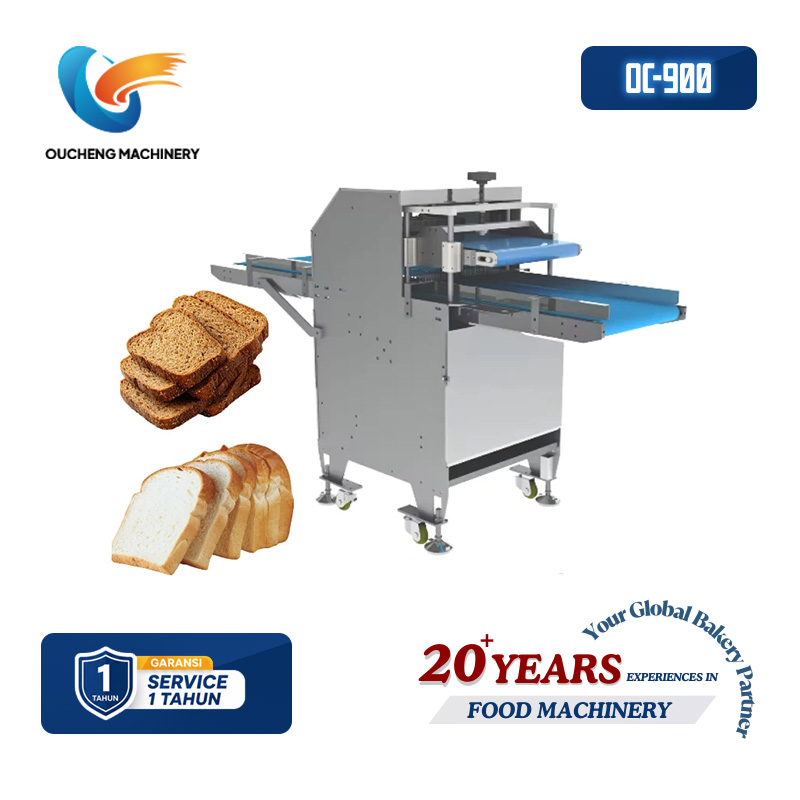 Mesin Pemotong Roti Panggang Industri OC-900